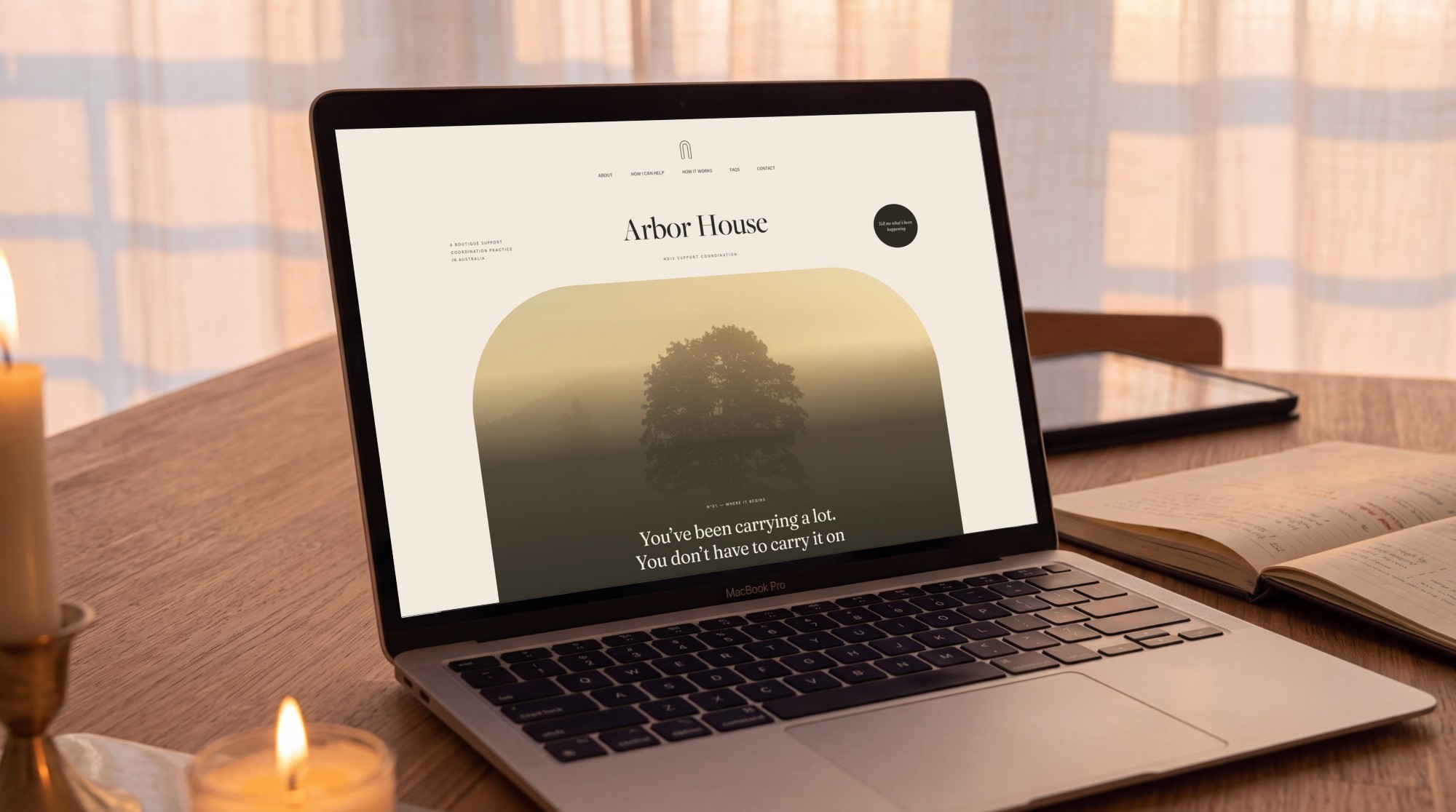 Arbor House — opening frame